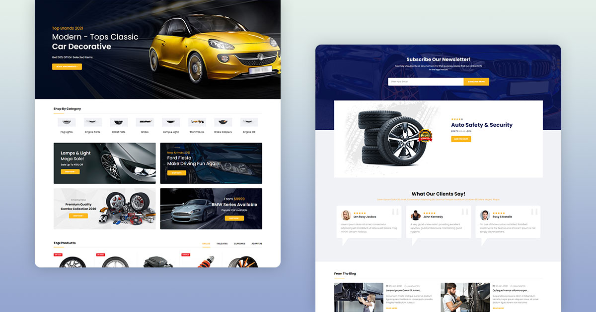 PrestaShop Theme